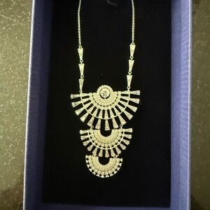 Swarovski Silkver Art Deco Necklace
